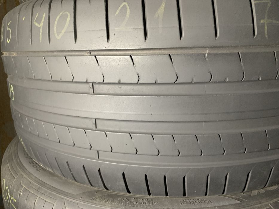 Шины б/у лето 285/40 21 Pirelli Pzero pz4