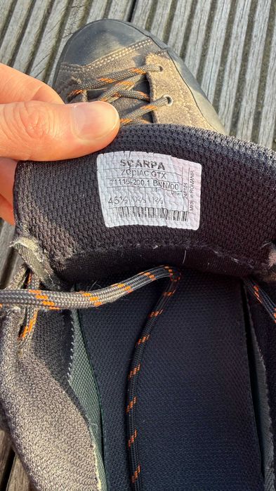 Buty Scarpa Zodiac GTX 45,5 podejściowe, bardzo dobry stan