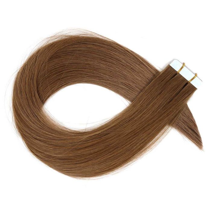 włosy naturalne europejskie kanapki TAPE ON IN/OFF 40 sztuk 45 cm
