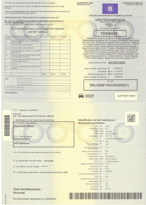 Zaginiony belgijski dowód rejestracyjny? Rejestracja pojazdów BELGIA