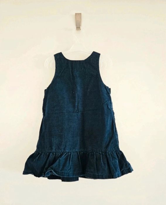 Sukienka ogrodniczka Marks&Spencer r.90cm