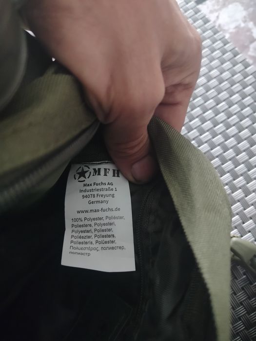Torba militarna wojskowa, biodrowa, na pas, saszetka, nerka, MFH olive