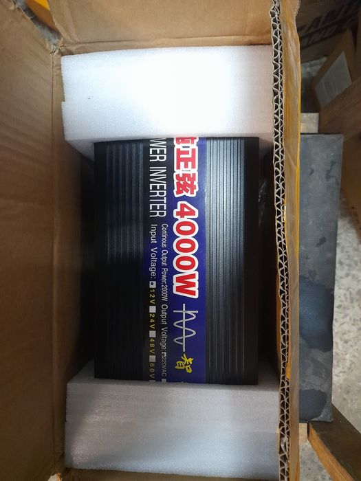 Інвертор 12V 220 4000W Чиста синусоїда