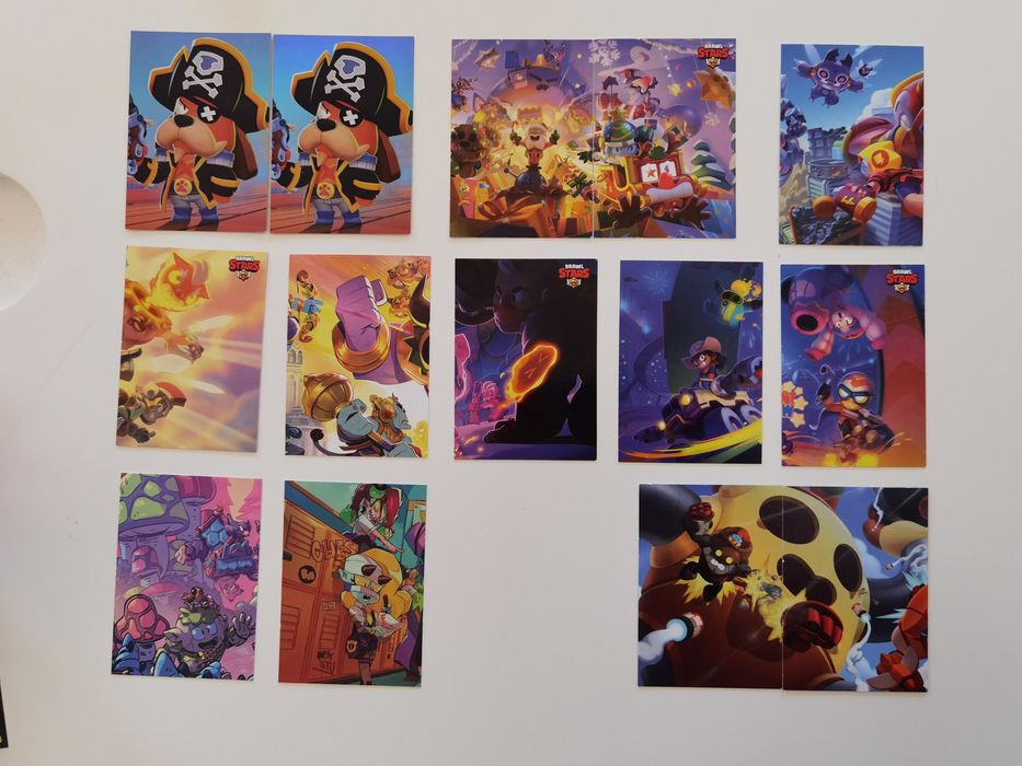 Cromos Brawl Stars (Raros, Lendários, Ultra Raros) - Lisboa, Estrela