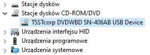 Blu-Ray SAMSUNG USB zewnętrzny napęd nagrywarka DVD-RW
