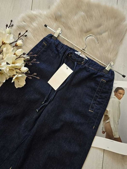 Джинси джоггери Wide leg від Zara, S, М, XL, оригінал