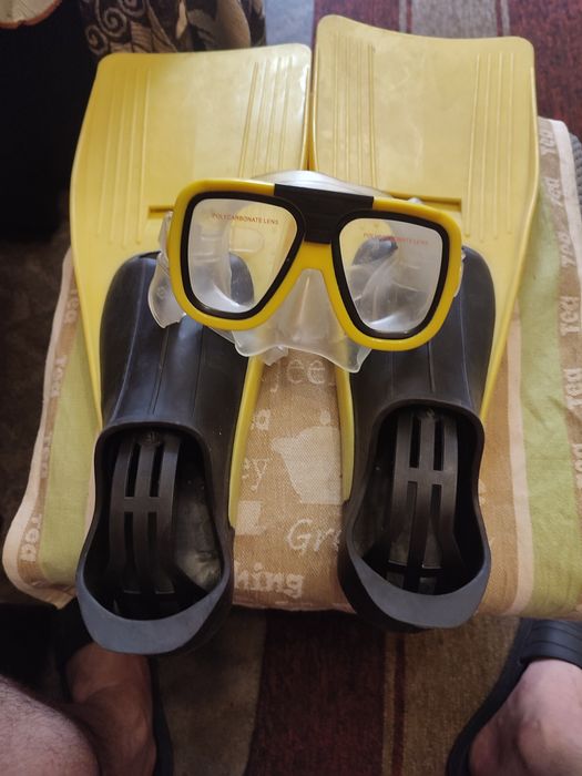 Ласты с маской бу