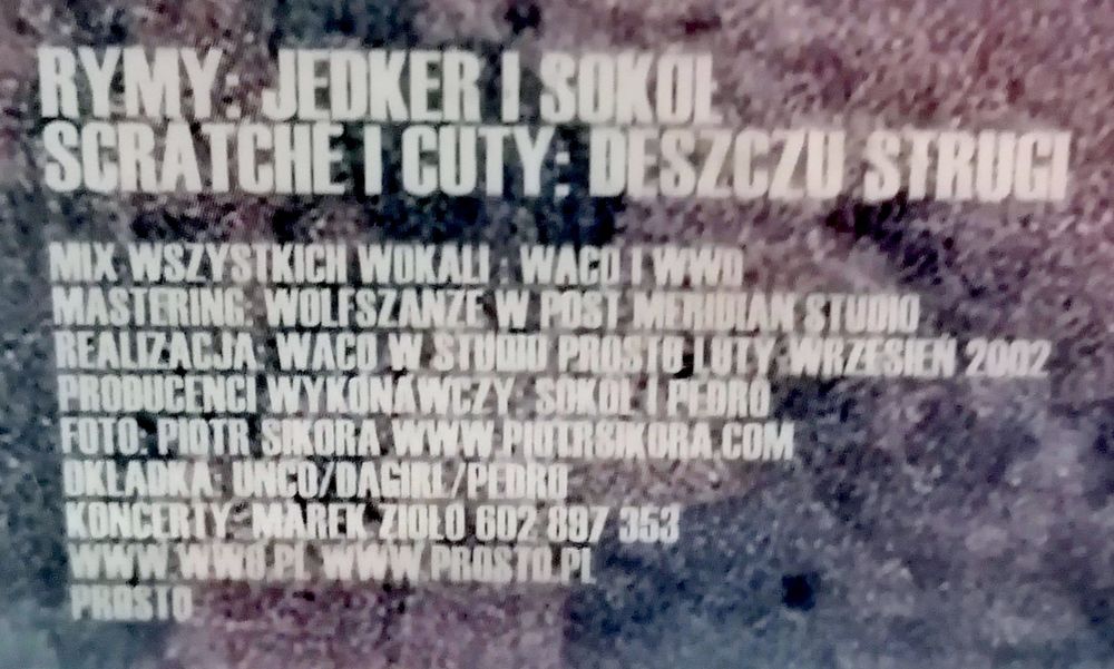 WWO - DAMY RADĘ 2002r LP"12 1wyd. używana stan b. dobry UNIKAT