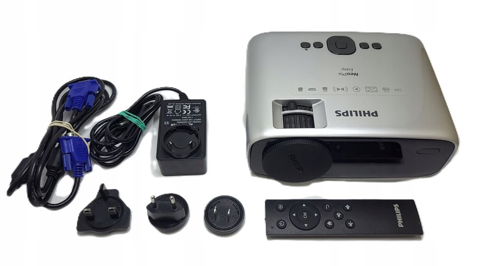 Projektor philips neopix easy przenośny do multimediów i kina domowego