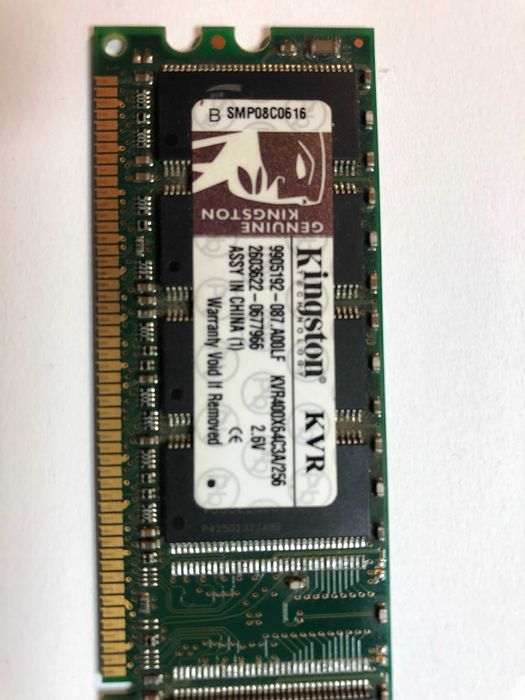 Pamięć RAM Kingston DDR 256MB do komputera stacjonarnego