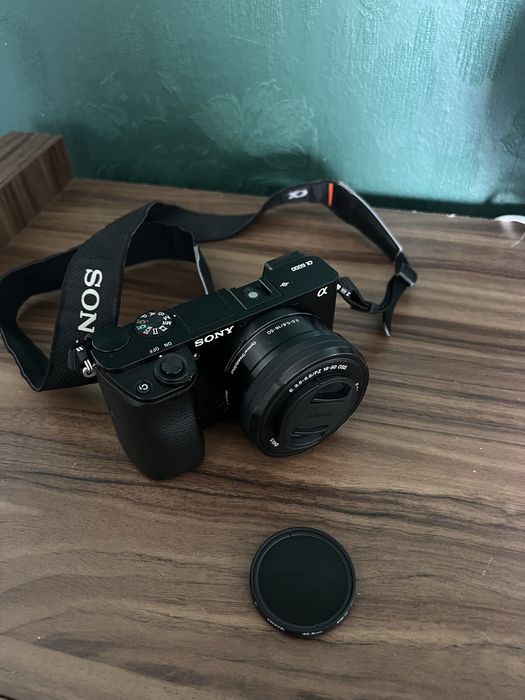 Aparat Sony a6000 + obiektyw sony 16-50mm + 2 baterie + ladowarka + filtr polaryzacyjny