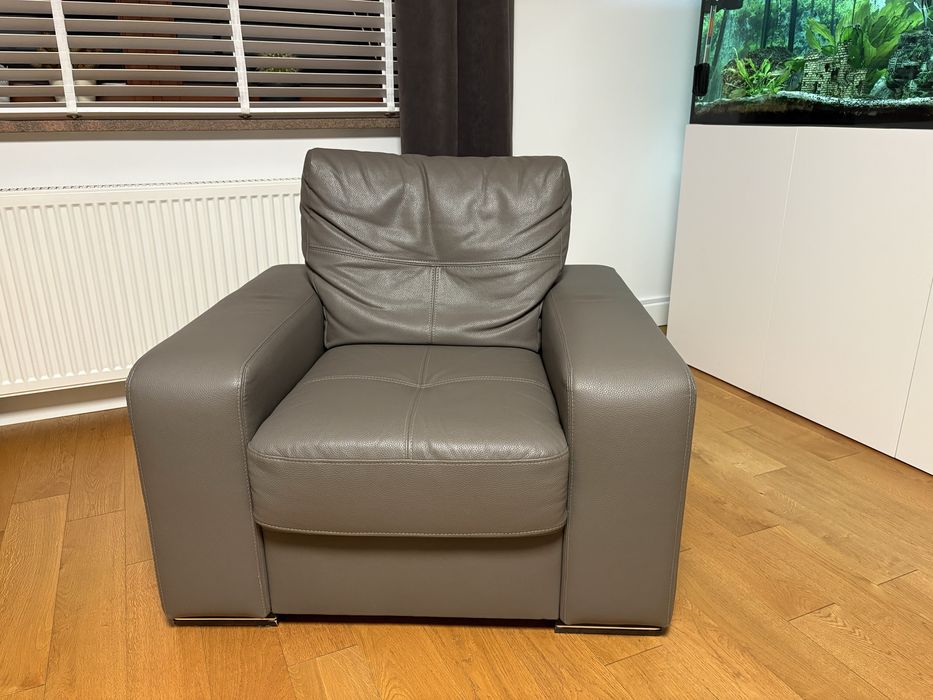 Kanapa - rozkładany narożnik i fotel