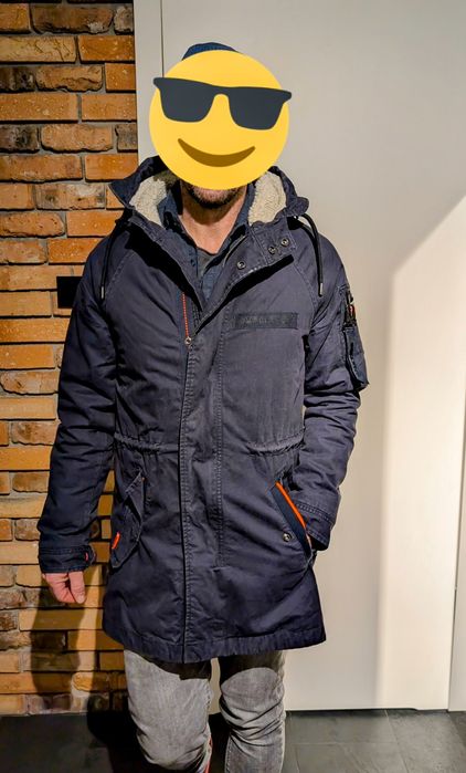 Kurtka męska parka SuperDry  rozmiar M ( h&m Reserved Hause )