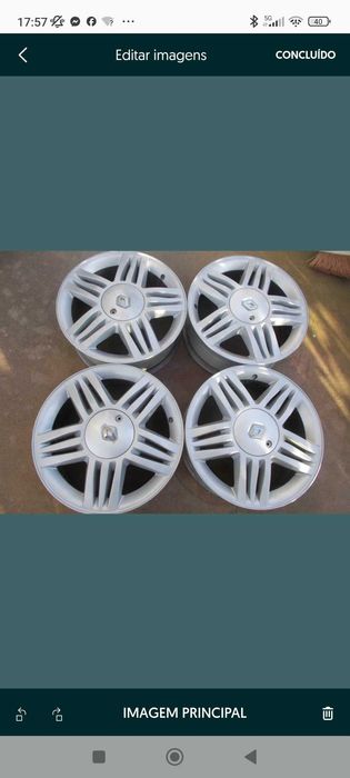 Jantes 16 4x100 Renault Megane Clio Twingo Modus Kangoo Laguna Scenic R19