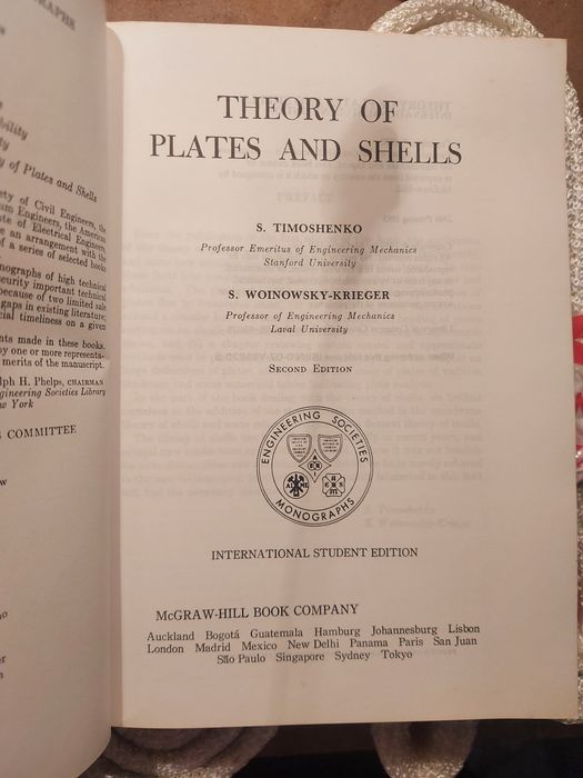 Theory of plates and shells