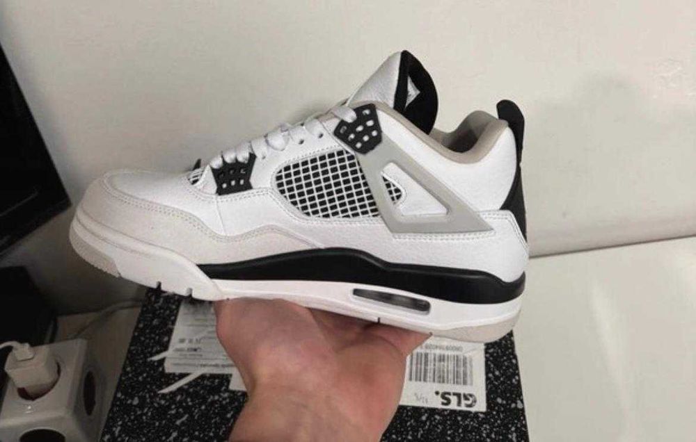 Air jordan 4 military damskie nowe sneakersy za kostke jordany 36-41