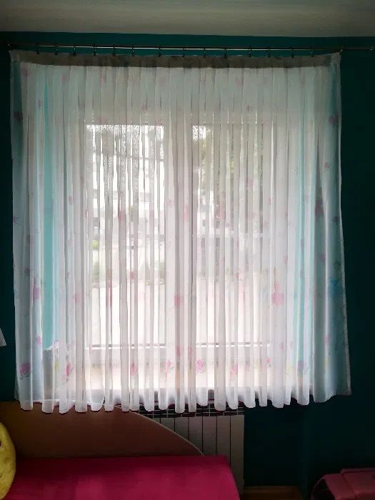 Firanka z Barbie szer. 170 cm/wys. 180cm