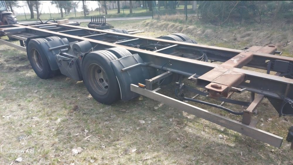 solidna przyczepa KRONE Tandem o DMC 18 ton