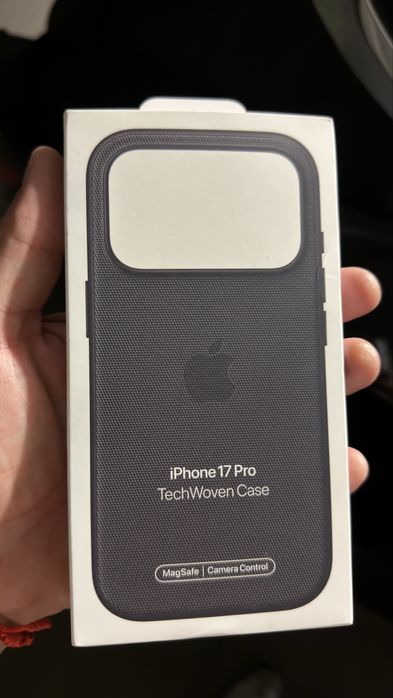 Capa oficial Apple iPhone 17 Pro PRETA