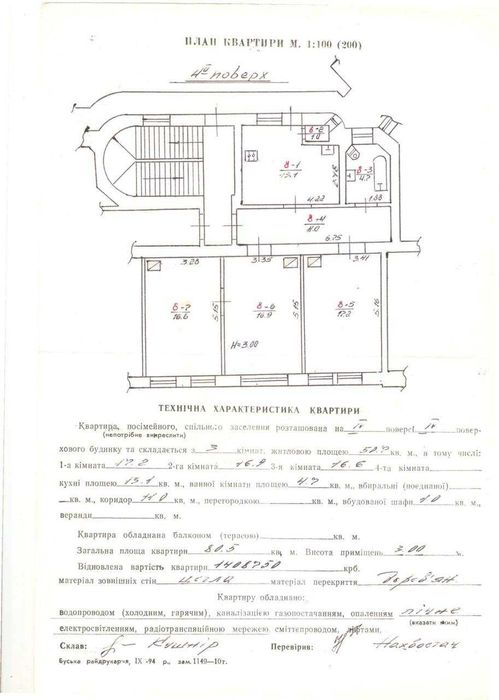 3-кімнатна квартира за адресою вул. Братів Рогатинців (площа 80 м²) - Atlanta.ua - фото 19