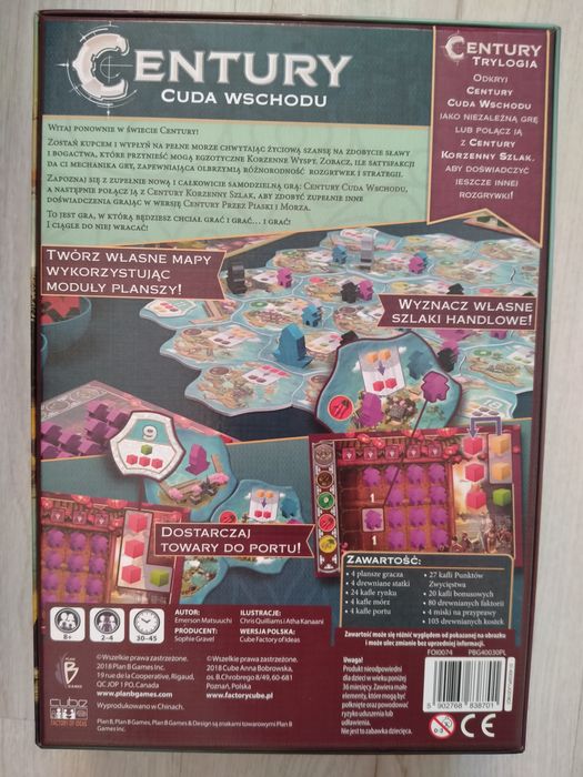 Century Cuda Wschodu Gra Planszowa