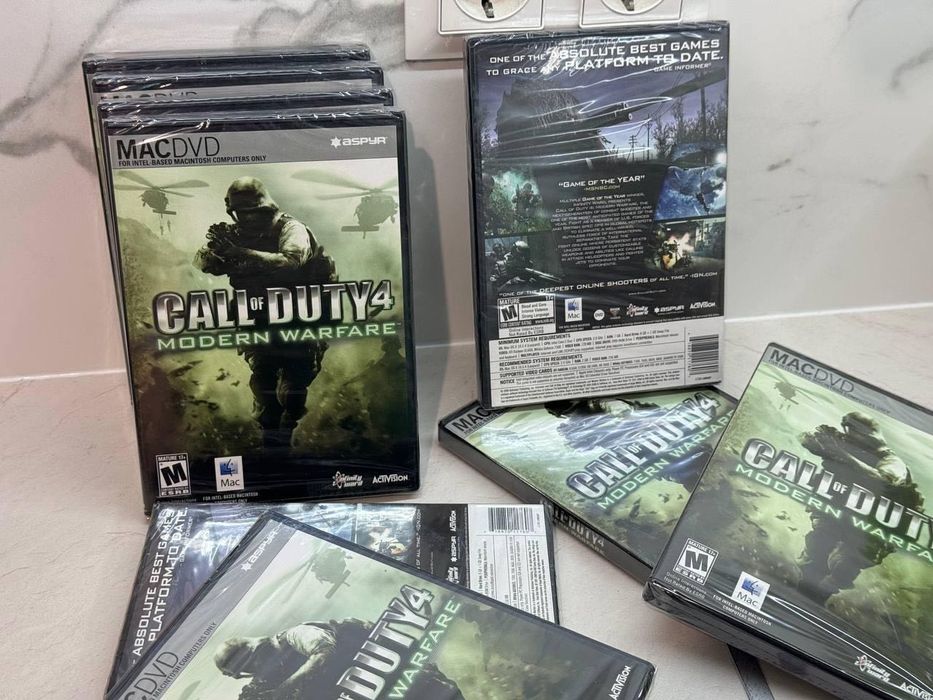 Нові Call Of Duty 4 Modern Warfare 2007 Запаковані!