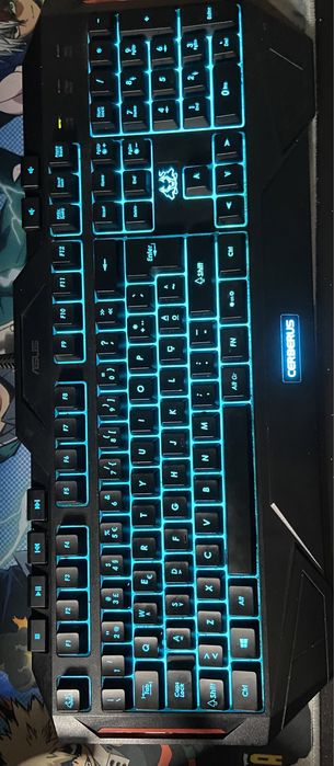 CERBERUS Gaming Keyboard Like New64284595073666120