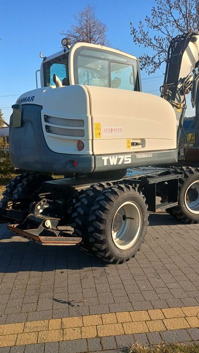 Koparka yanmar terex tw75 kolowka case cat