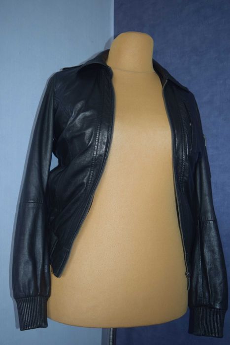 Lee Cooper Kurtka skórzana męska skóra delikatna i miękka _S