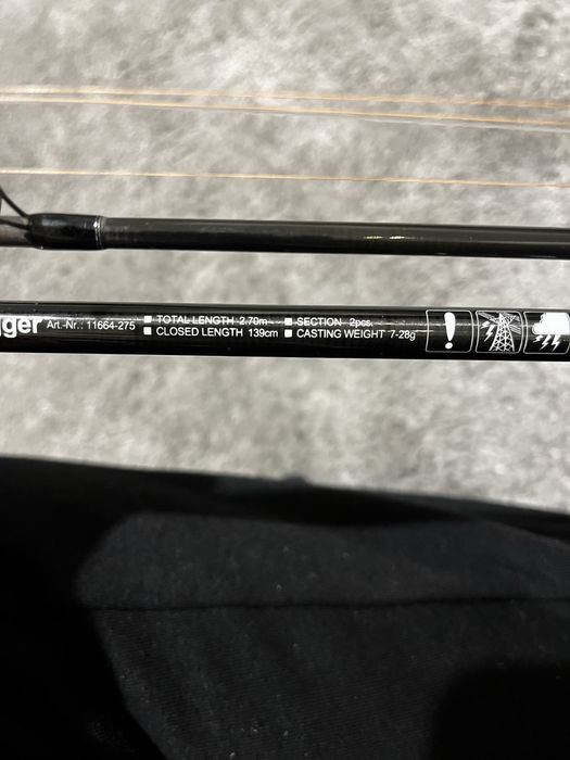 Zestaw spiningowy wędka + kołowrotek Daiwa