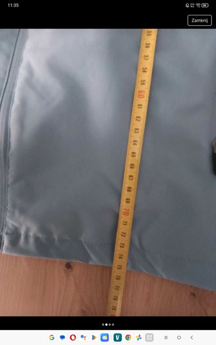 Kurtka xl przeciw deszczowa - wiatrem - narty