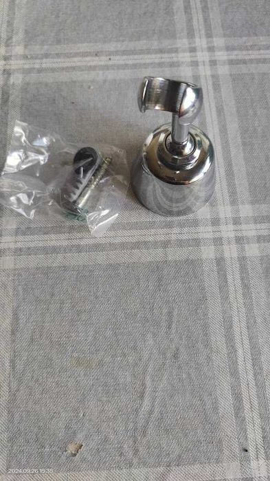 Inox Escovado Novo- Suporte de Duche e outras peças