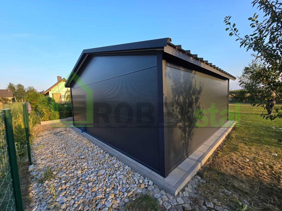 garaż ocieplany 6x5,8 z płyty warstwowej PIR10CM do 35m2 na zgłoszenie