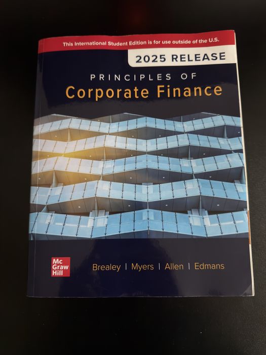 Principles of Corporate Finance