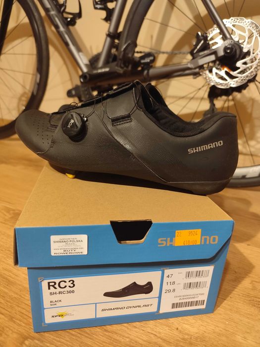 Kask i buty kolarskie