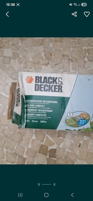 Corta sebes Black & Decker