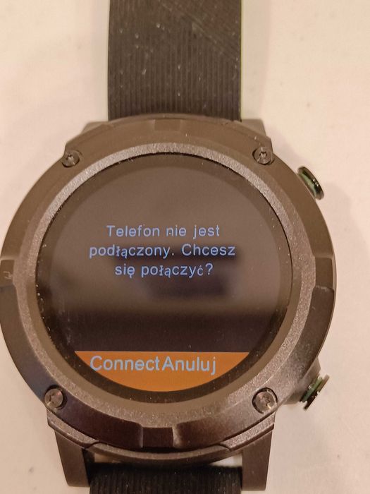 Smartwatch Motus Amoled czarny