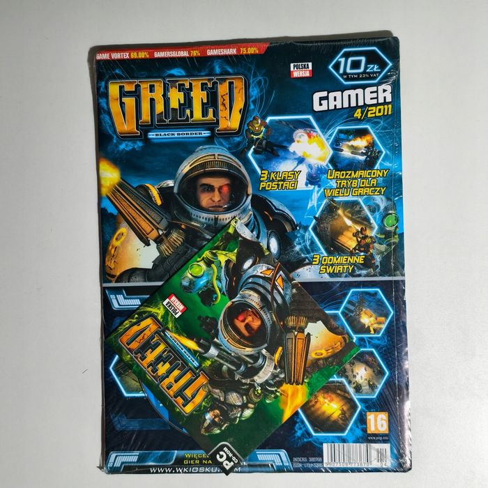 Gra PC - Greed Black Border PC - Nowa Retro Gazeta z kiosku