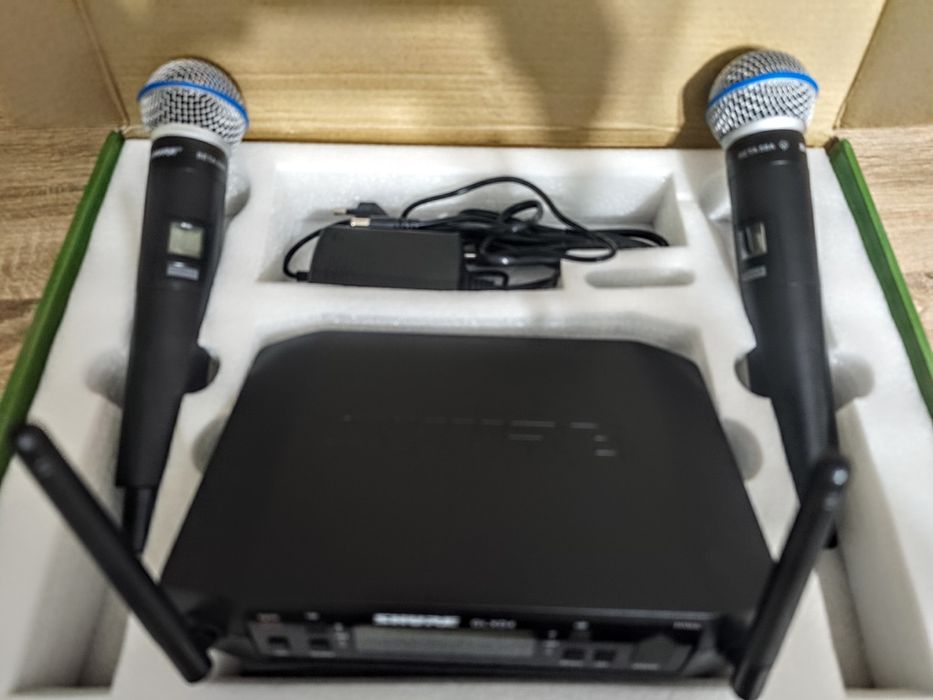 2 x mikrofon bezprzewodowy SHURE GLXD4