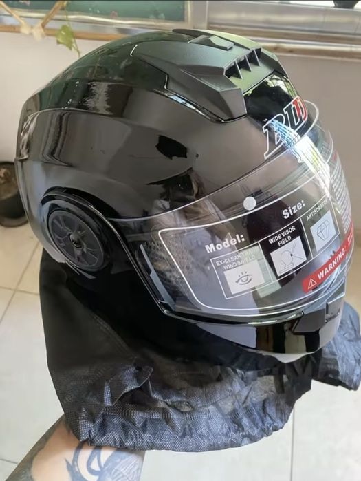 Kask motocyklowy szczękowy rozmiar L
