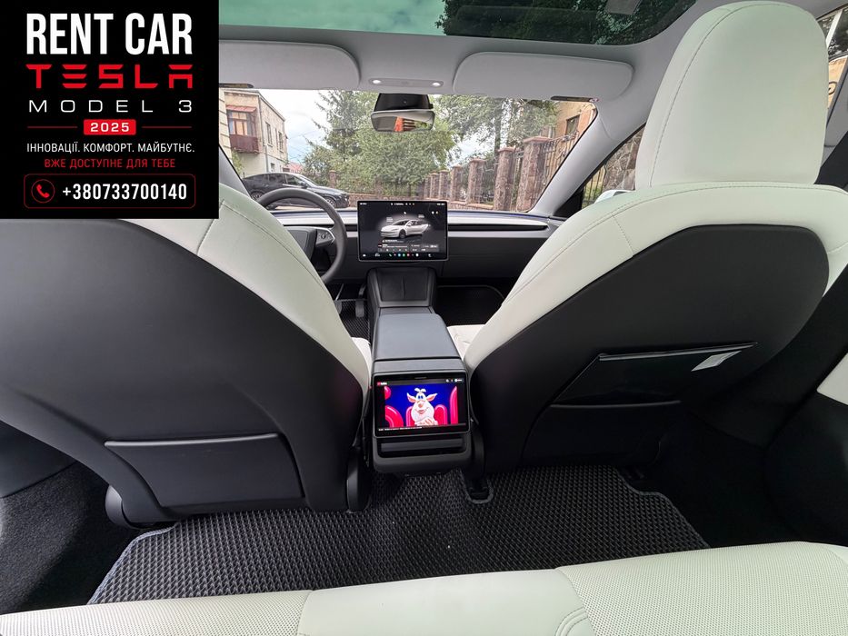 Rent Car прокат авто Оренда авто таксі Львів  LVIV, Tesla model 3 Highland