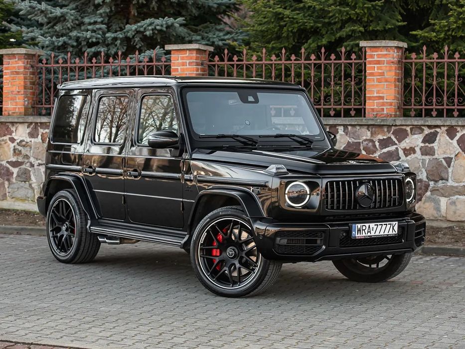 Mercedes-Benz Klasa G Salon Polska 585KM 4x4 Skóra Wentylowane Fotele Kamera 360 FVAT23%