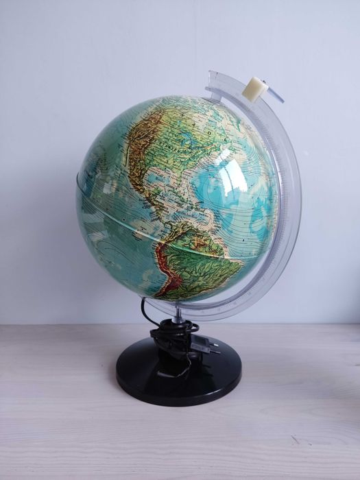 Globus podświetlany z lupą Tecnodidattica