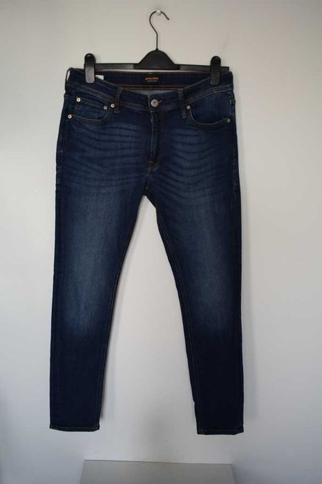 Jack&Jones spodnie W33 L32 skinny / liam 33/32 L M