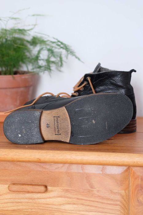 Nowe skórzane trzewiki Bullboxer r. 40 (wkładka 27 cm) ocieplane