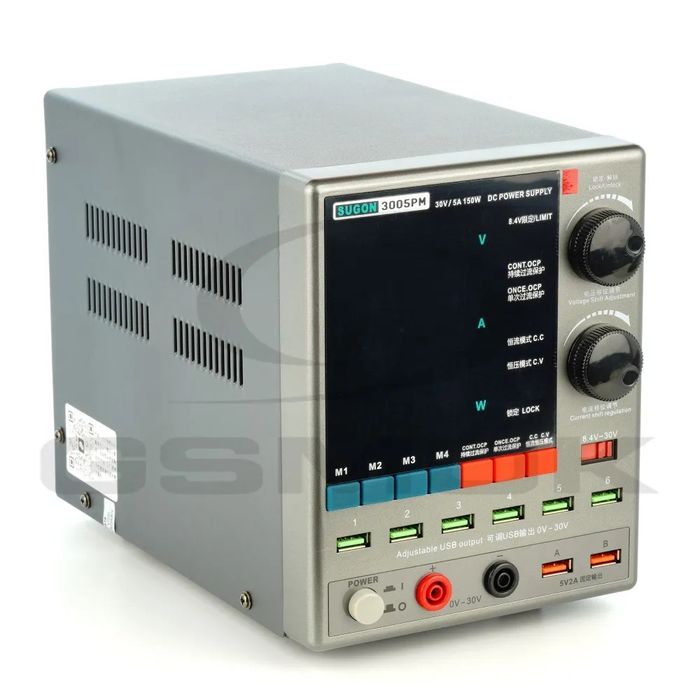 Zasilacz serwisowy Sugon 3005PM 30V 5A zlacza usb nowy