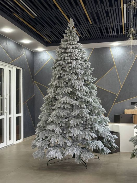 Розпродаж! ОПТ Преміальні Ялинки Ялинка Штучна Лита Засніжена