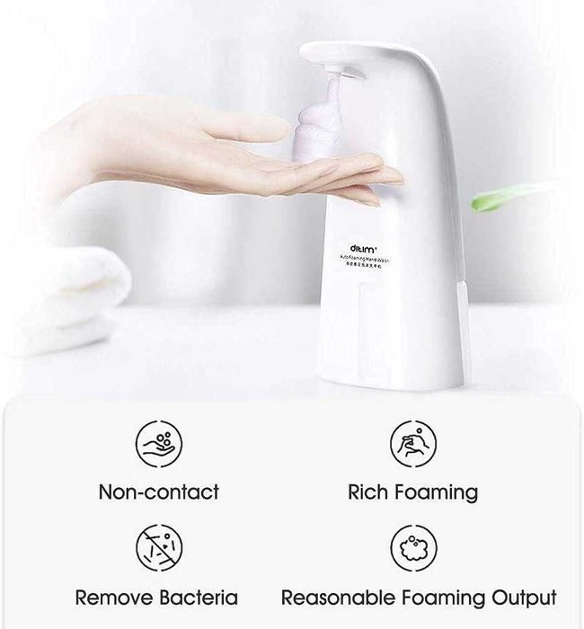 Dispensador de sabão automático sem fios