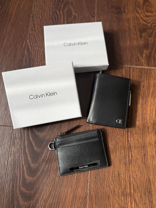 Шкіряний гаманець Calvin Klein