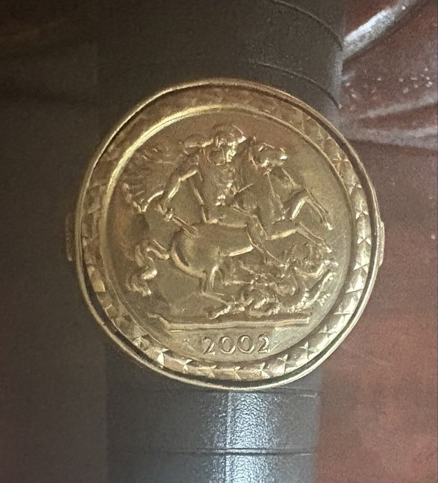 Sygnet złoto sw Jerzy